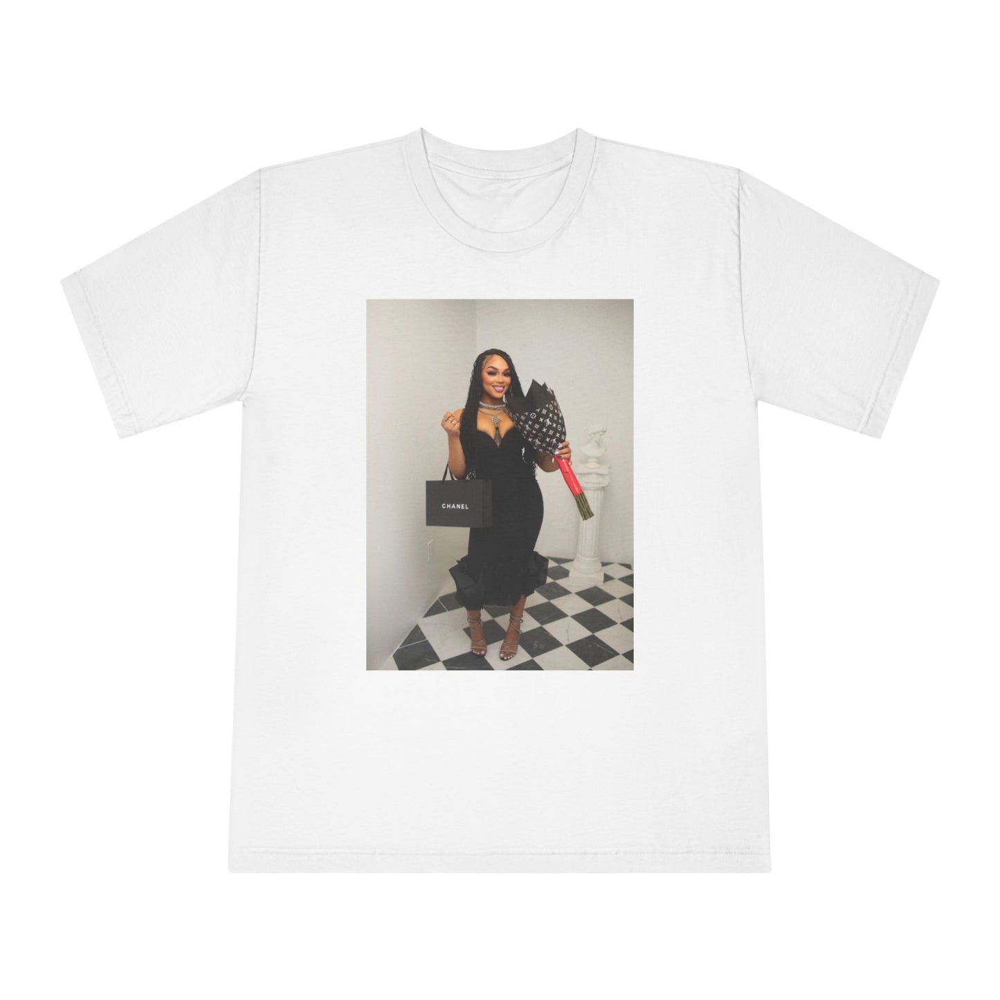 Chic Fashion Statement T-Shirt, Casual Wear, Gift for Her, Unique Graphic Tee, Birthday Gift, Trendy Apparel
