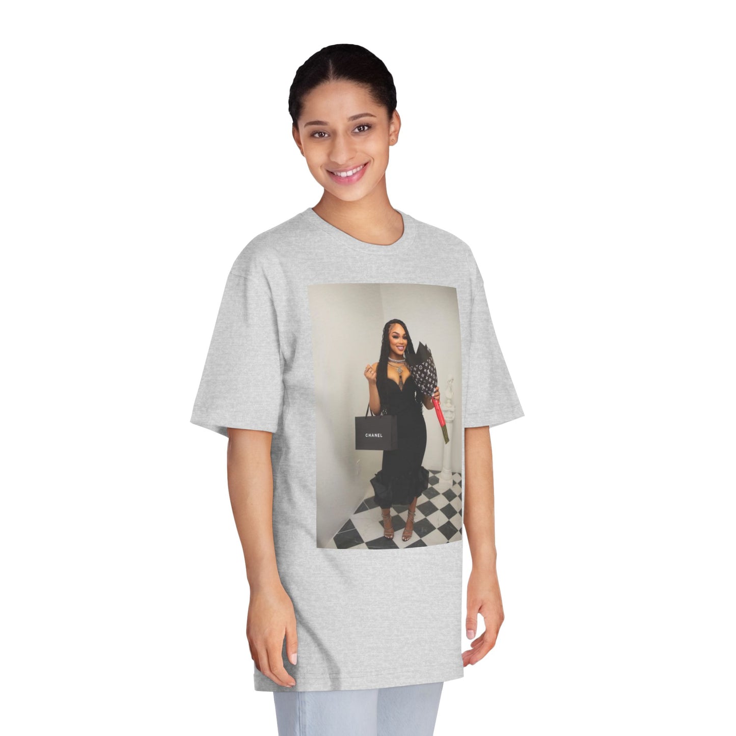 Chic Fashion Statement T-Shirt, Casual Wear, Gift for Her, Unique Graphic Tee, Birthday Gift, Trendy Apparel