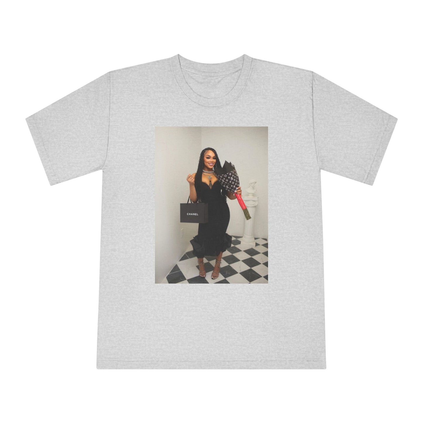 Chic Fashion Statement T-Shirt, Casual Wear, Gift for Her, Unique Graphic Tee, Birthday Gift, Trendy Apparel