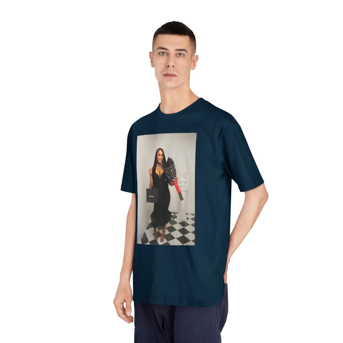 Chic Fashion Statement T-Shirt, Casual Wear, Gift for Her, Unique Graphic Tee, Birthday Gift, Trendy Apparel