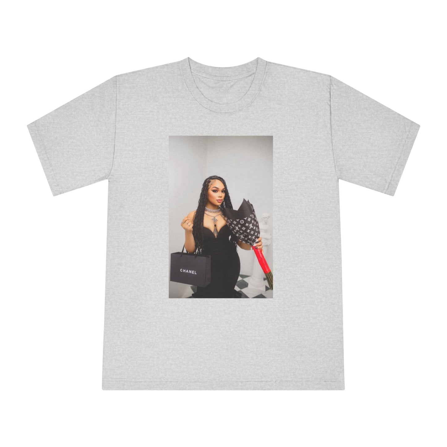 Chic Fashion Statement T-Shirt, Casual Wear, Gift for Her, Unique Graphic Tee, Birthday Gift, Trendy Apparel
