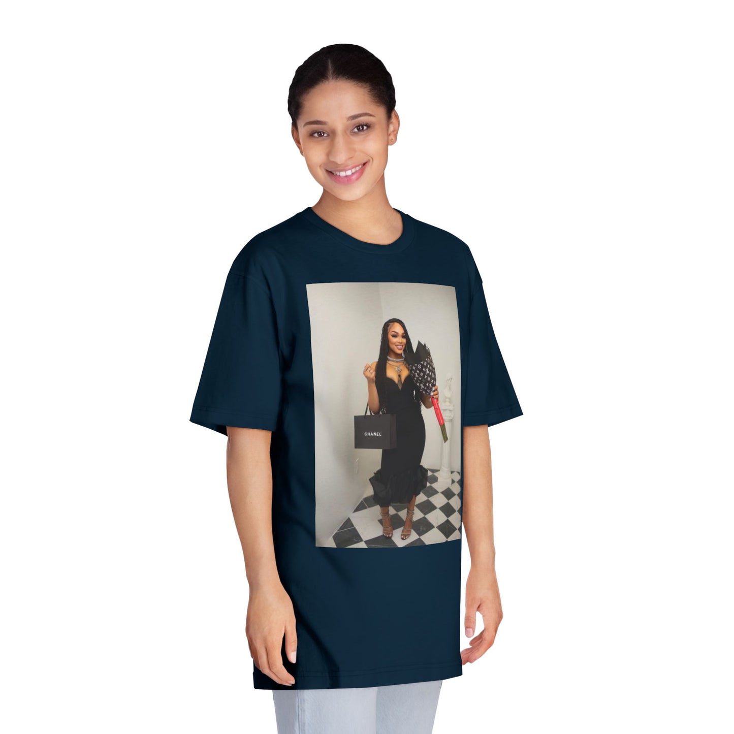 Chic Fashion Statement T-Shirt, Casual Wear, Gift for Her, Unique Graphic Tee, Birthday Gift, Trendy Apparel