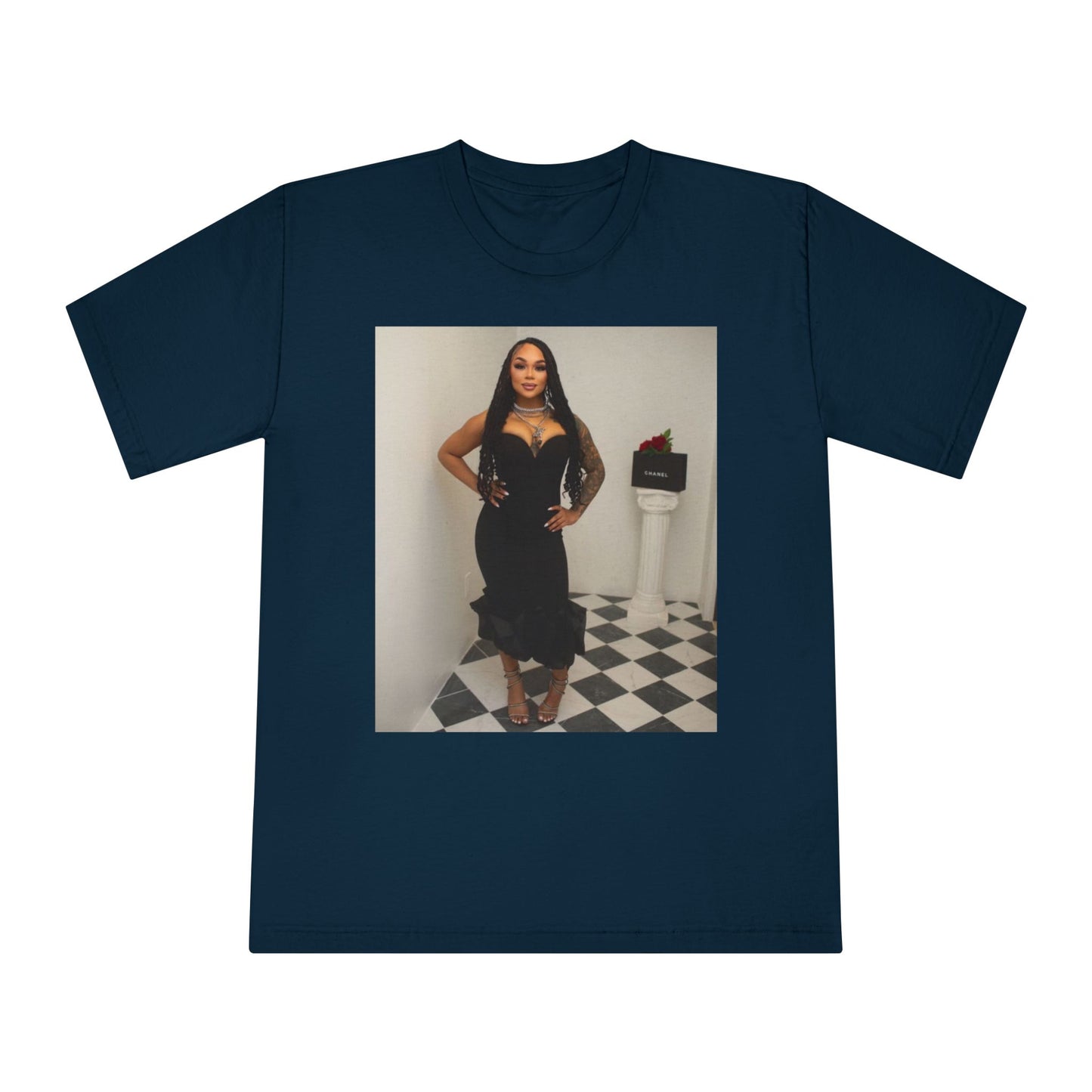 Chic Fashion Statement T-Shirt, Casual Wear, Gift for Her, Unique Graphic Tee, Birthday Gift, Trendy Apparel
