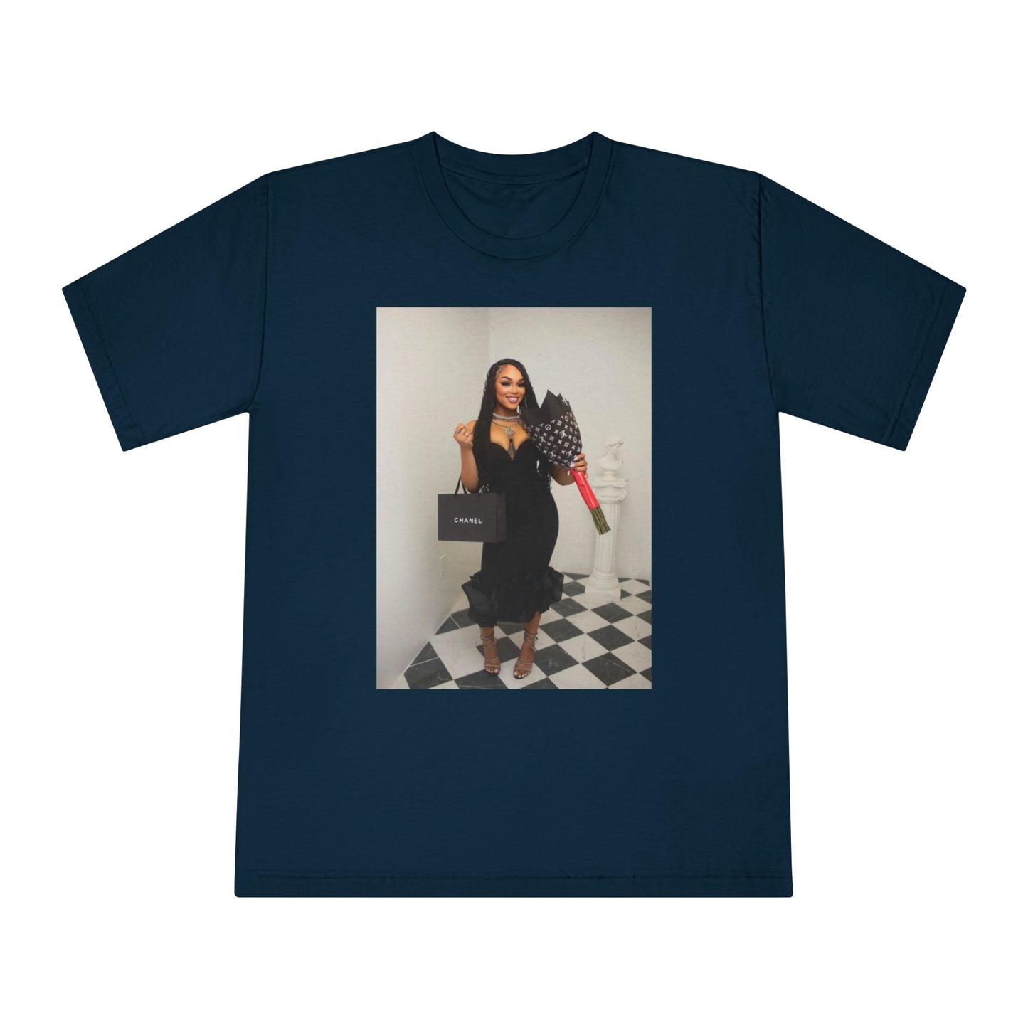 Chic Fashion Statement T-Shirt, Casual Wear, Gift for Her, Unique Graphic Tee, Birthday Gift, Trendy Apparel