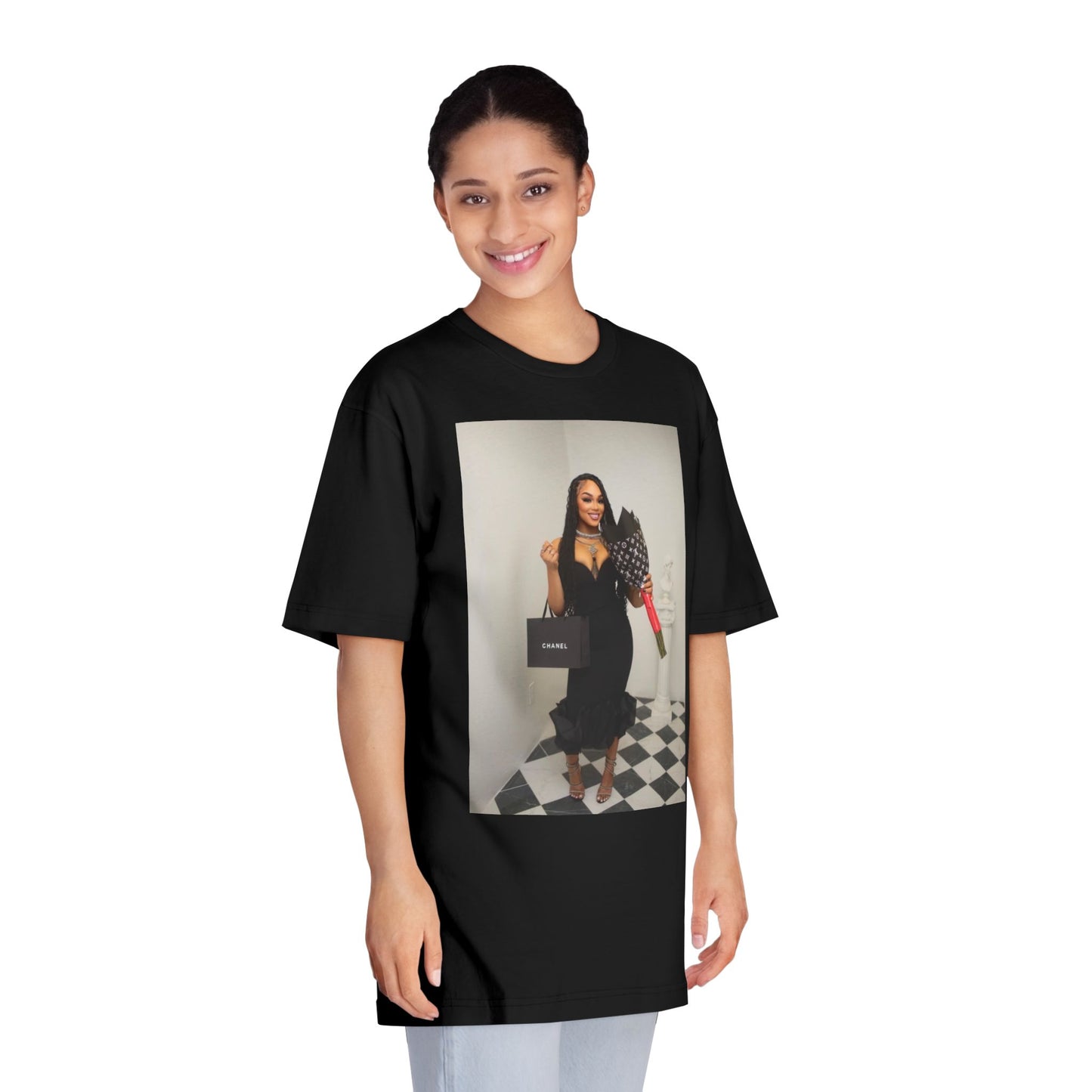 Chic Fashion Statement T-Shirt, Casual Wear, Gift for Her, Unique Graphic Tee, Birthday Gift, Trendy Apparel