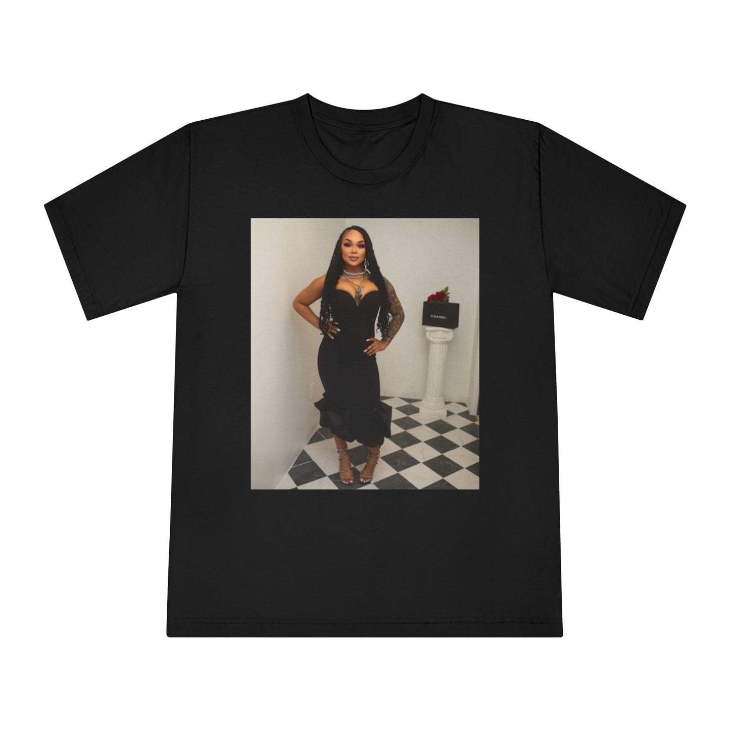 Chic Fashion Statement T-Shirt, Casual Wear, Gift for Her, Unique Graphic Tee, Birthday Gift, Trendy Apparel