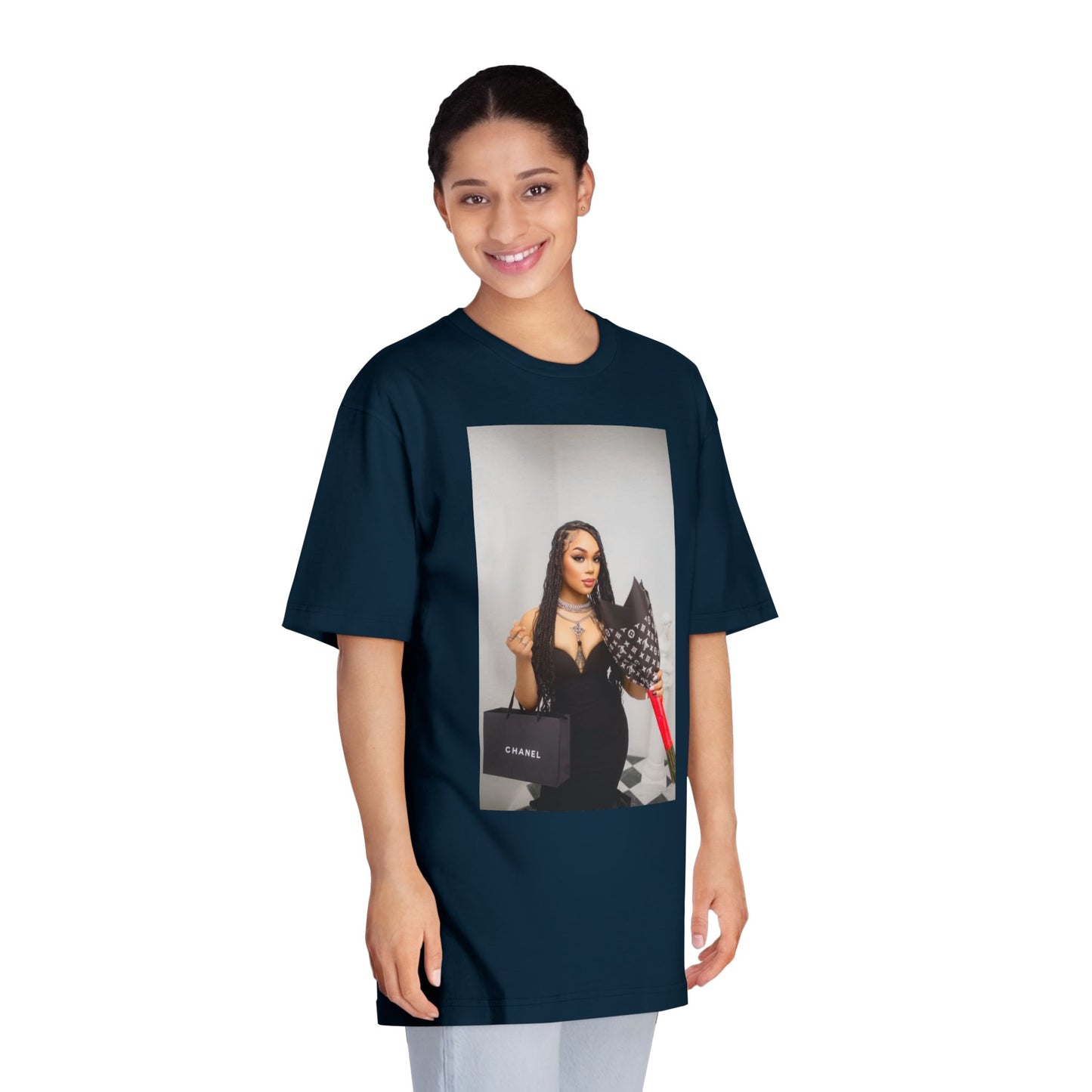 Chic Fashion Statement T-Shirt, Casual Wear, Gift for Her, Unique Graphic Tee, Birthday Gift, Trendy Apparel
