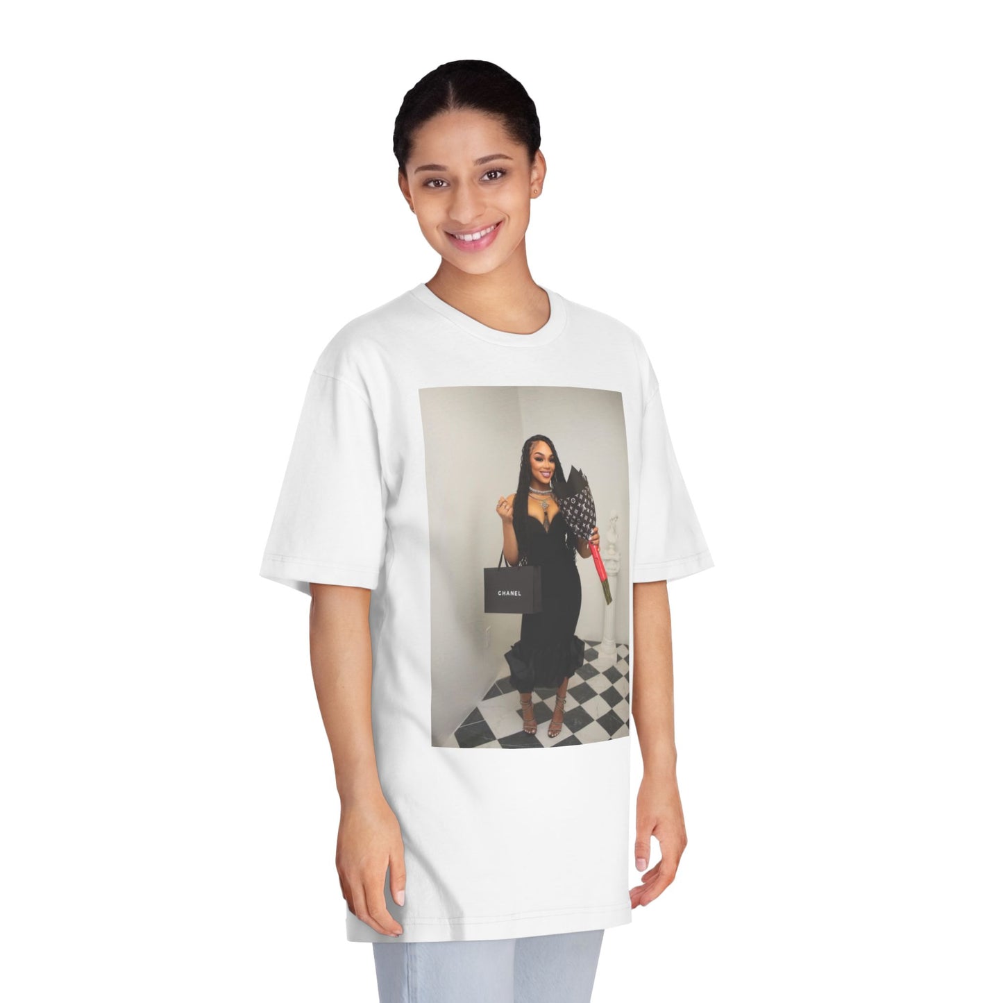 Chic Fashion Statement T-Shirt, Casual Wear, Gift for Her, Unique Graphic Tee, Birthday Gift, Trendy Apparel