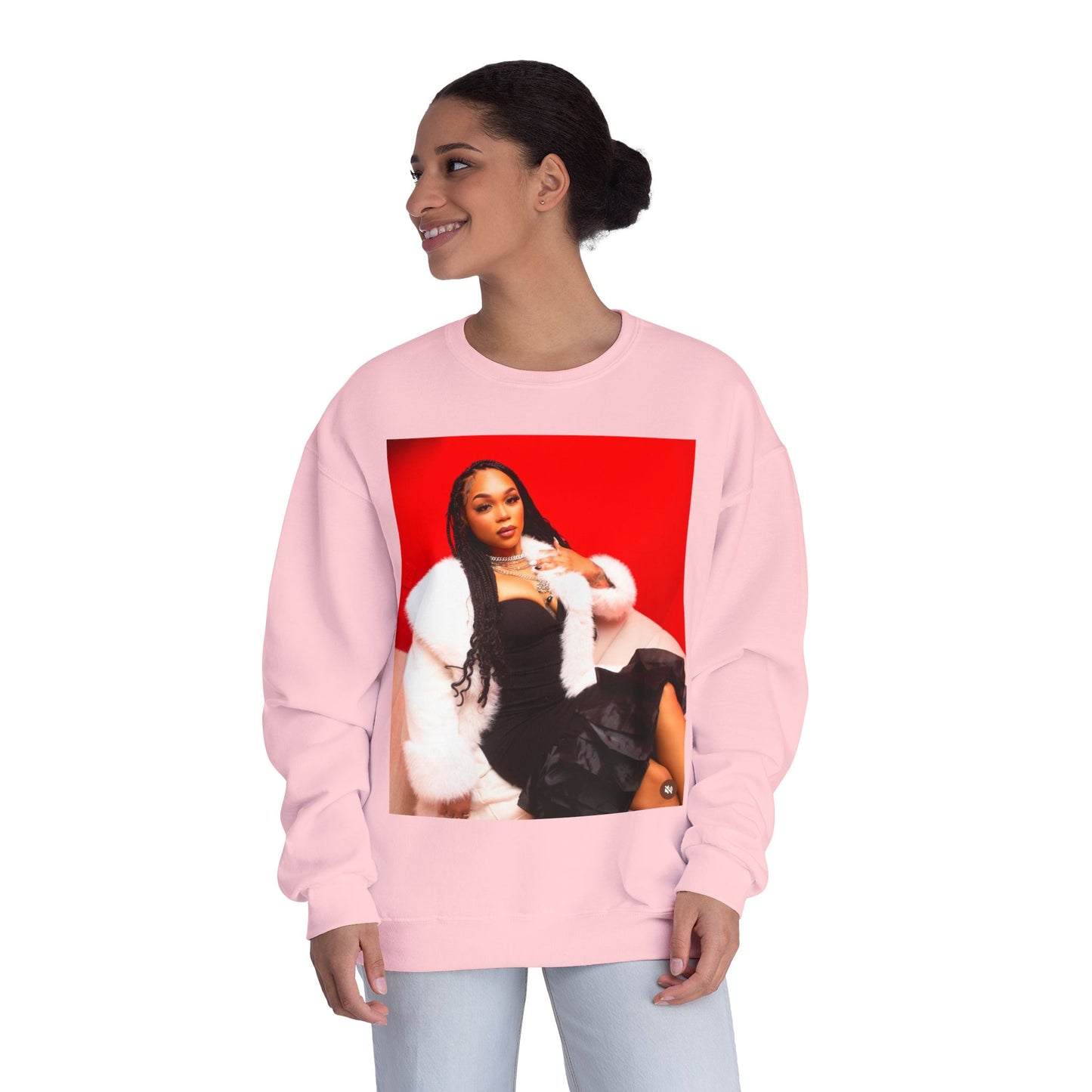 Fashionable Crewneck Sweatshirt with Chic Design, Cozy Sweater, Streetwear, Unique Gift, Casual Wear, Trendy Apparel