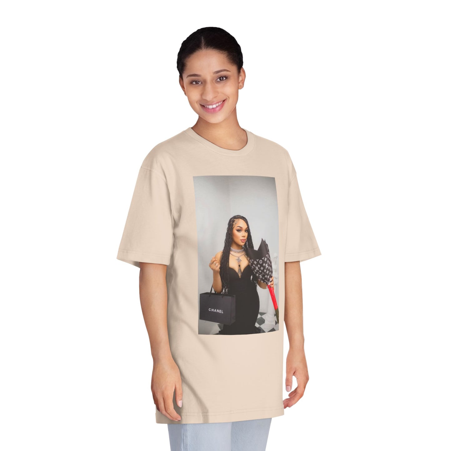 Chic Fashion Statement T-Shirt, Casual Wear, Gift for Her, Unique Graphic Tee, Birthday Gift, Trendy Apparel