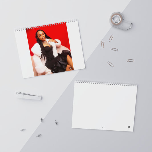 Blank Wall Calendars for Customization, Personalized Planner, Yearly Organizer, Gift for New Year, Office Decor