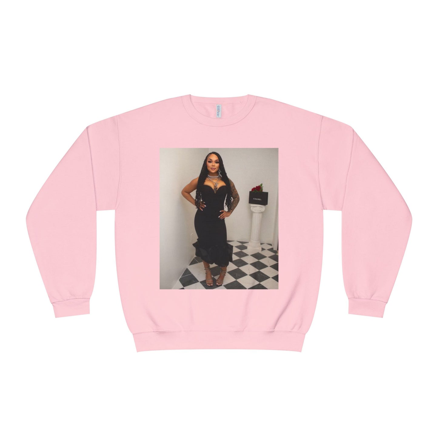 Fashionable Crewneck Sweatshirt with Chic Design, Cozy Sweater, Streetwear, Unique Gift, Casual Wear, Trendy Apparel