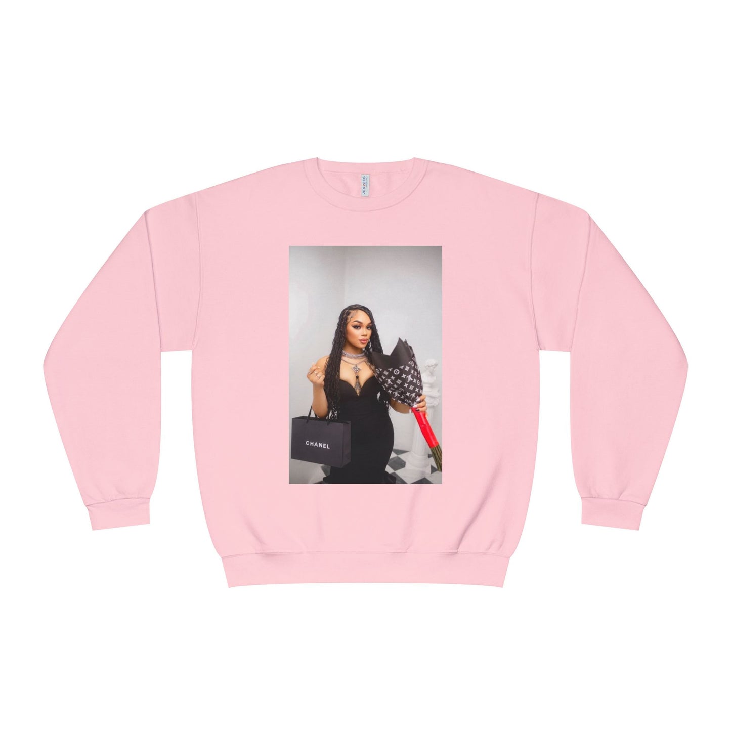 Fashionable Crewneck Sweatshirt with Chic Design, Cozy Sweater, Streetwear, Unique Gift, Casual Wear, Trendy Apparel