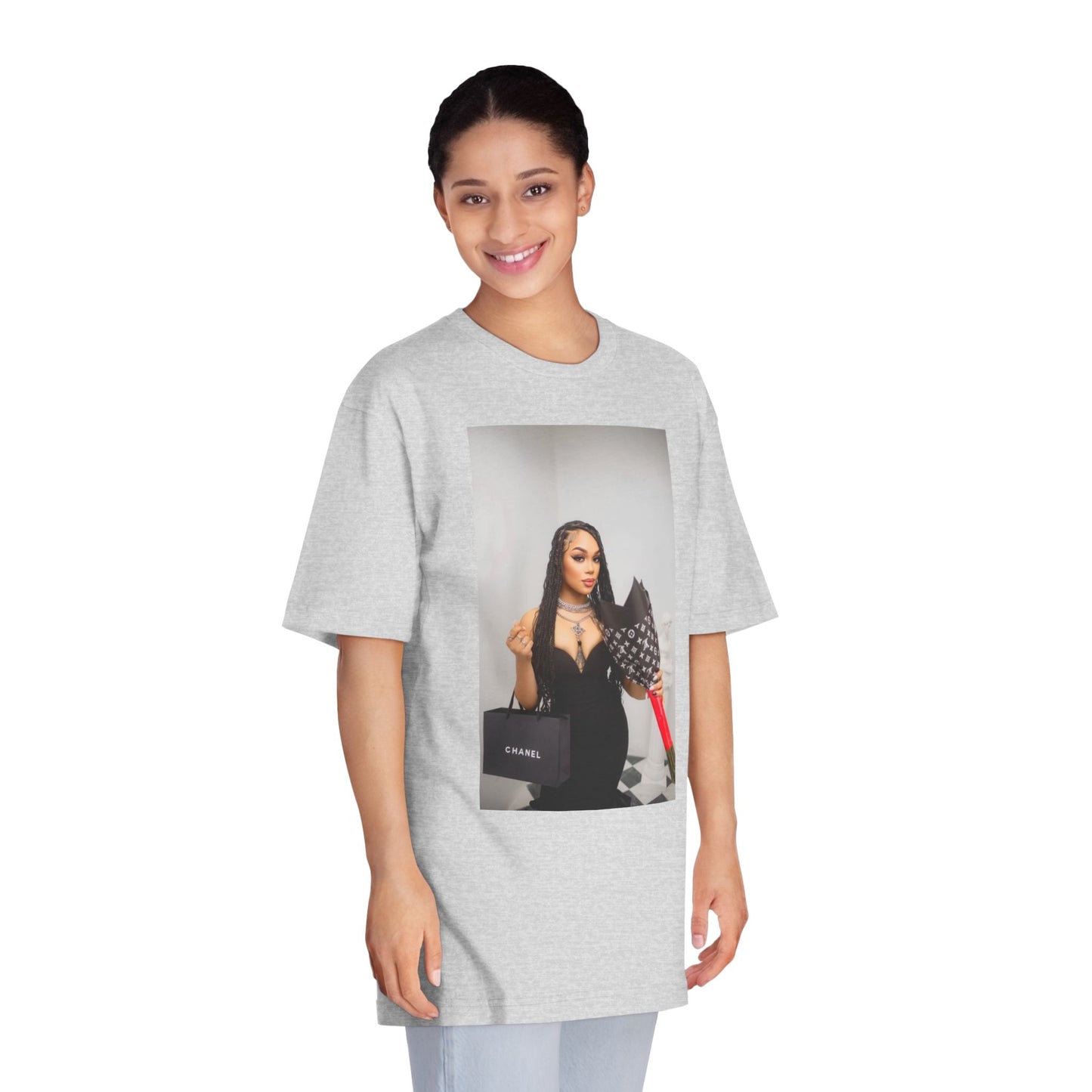 Chic Fashion Statement T-Shirt, Casual Wear, Gift for Her, Unique Graphic Tee, Birthday Gift, Trendy Apparel