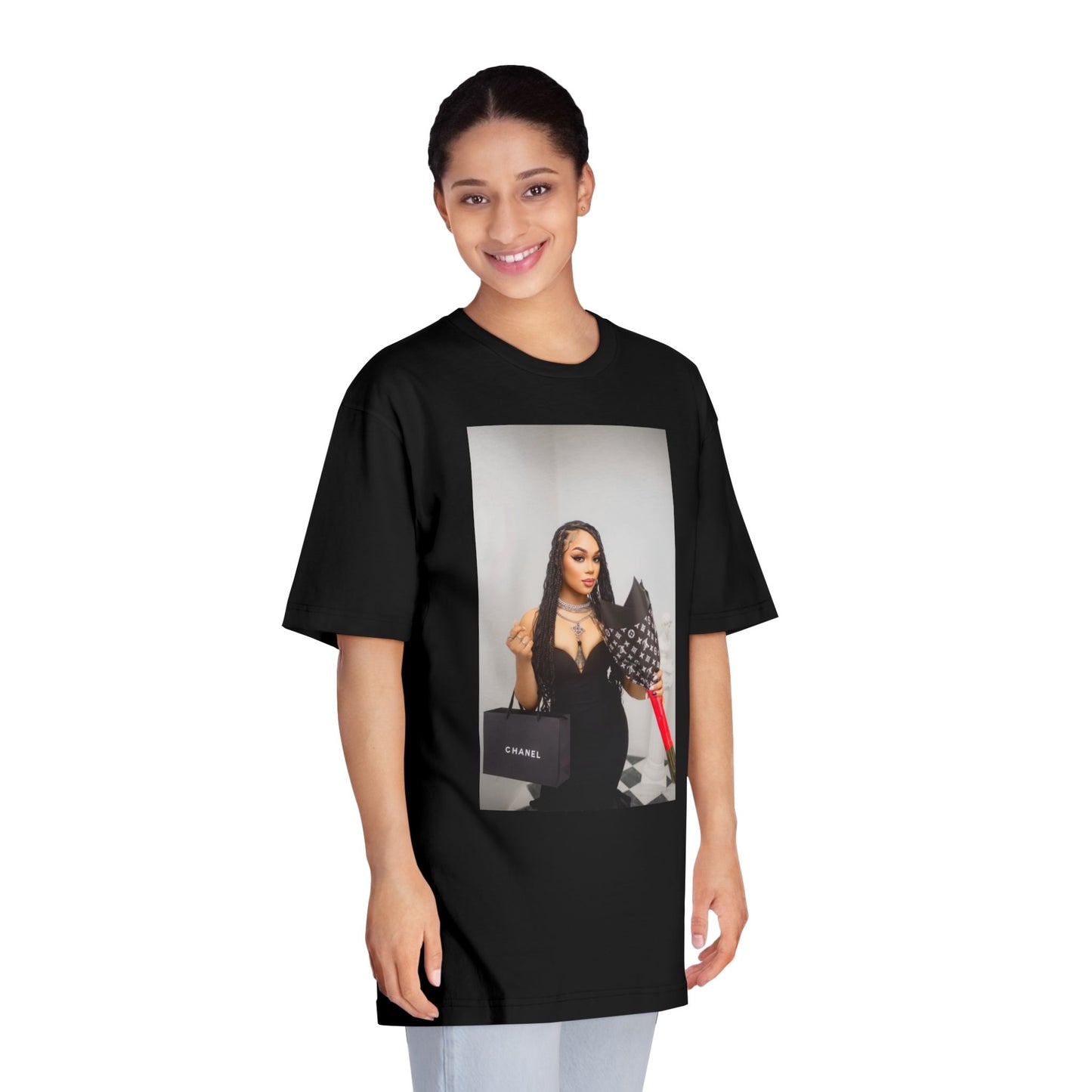 Chic Fashion Statement T-Shirt, Casual Wear, Gift for Her, Unique Graphic Tee, Birthday Gift, Trendy Apparel