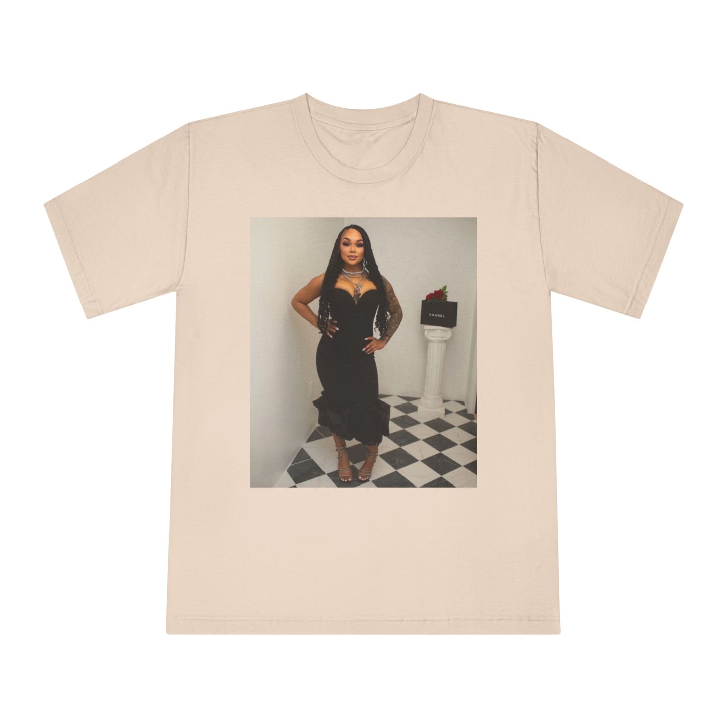 Chic Fashion Statement T-Shirt, Casual Wear, Gift for Her, Unique Graphic Tee, Birthday Gift, Trendy Apparel