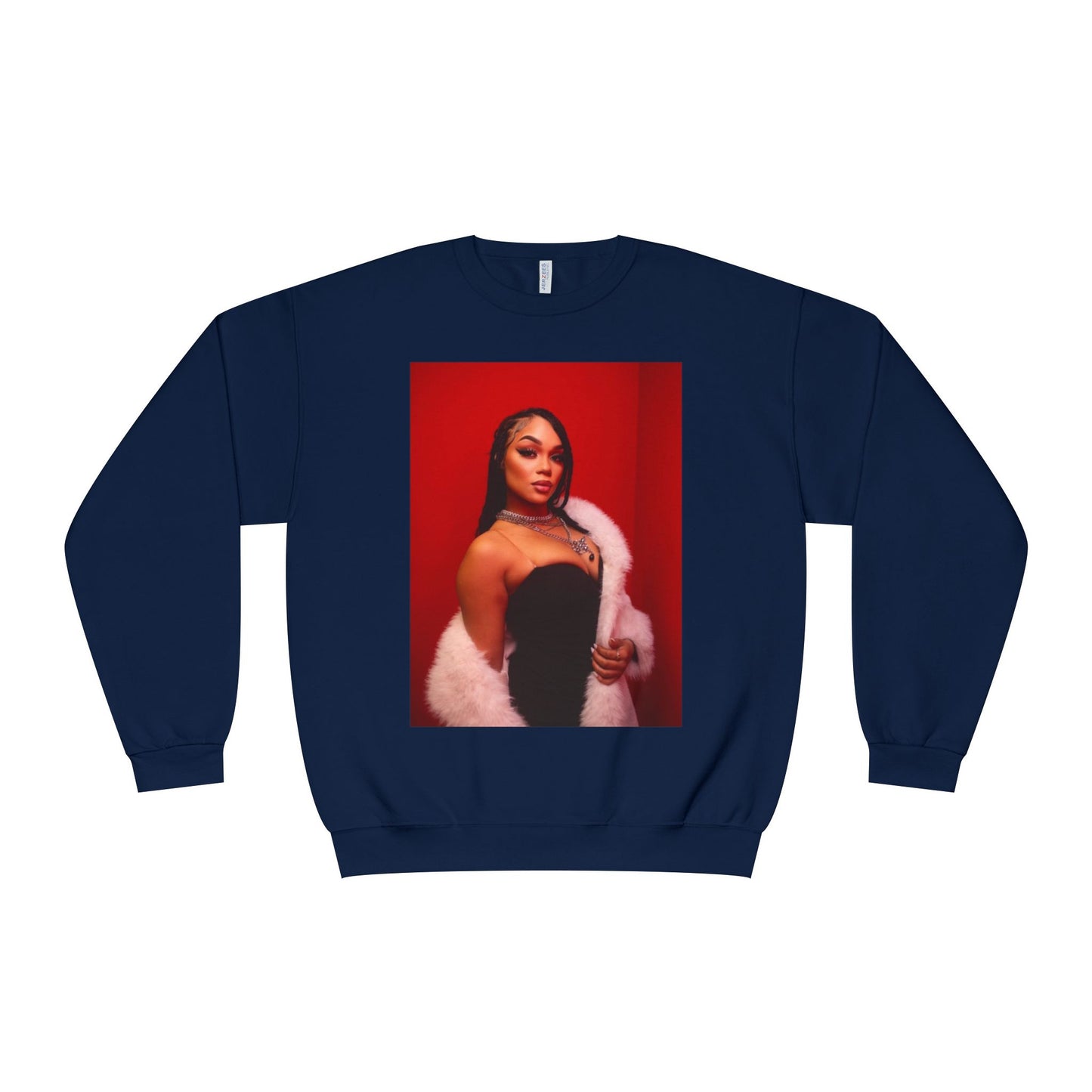 Fashionable Crewneck Sweatshirt with Chic Design, Cozy Sweater, Streetwear, Unique Gift, Casual Wear, Trendy Apparel