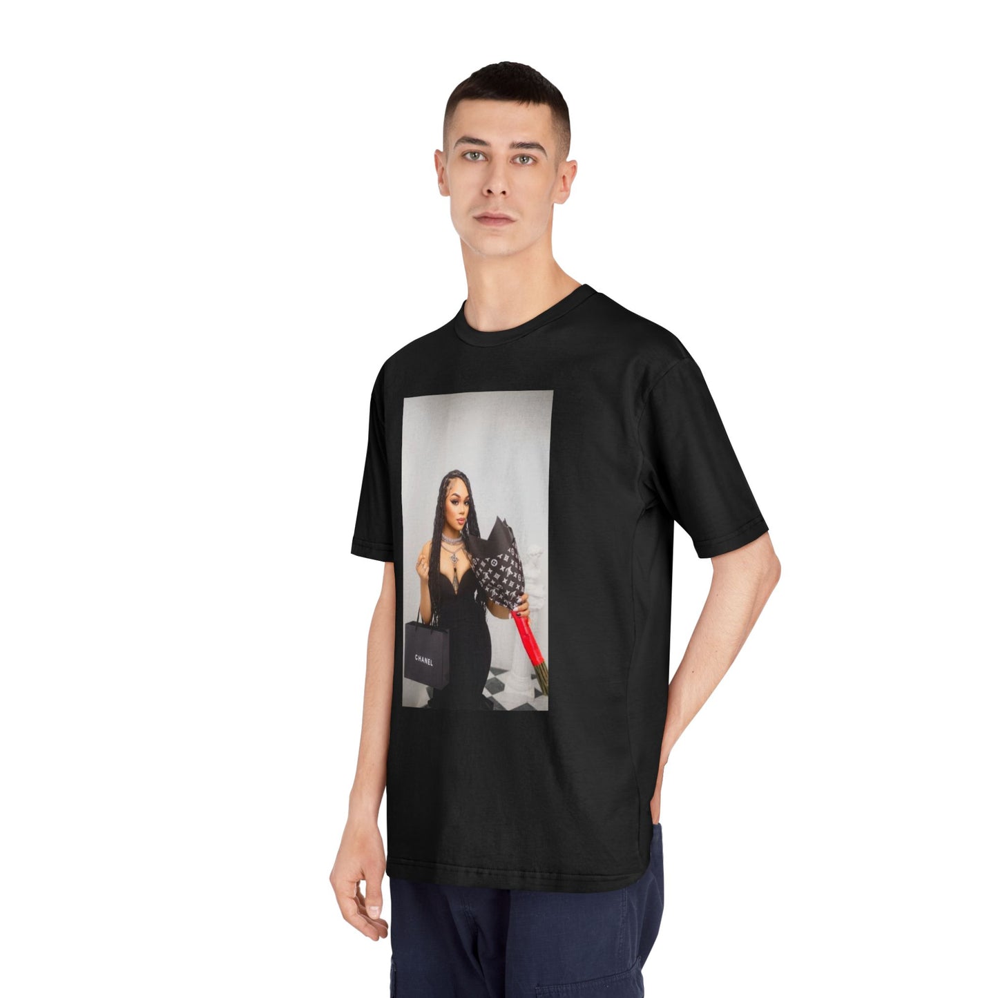 Chic Fashion Statement T-Shirt, Casual Wear, Gift for Her, Unique Graphic Tee, Birthday Gift, Trendy Apparel