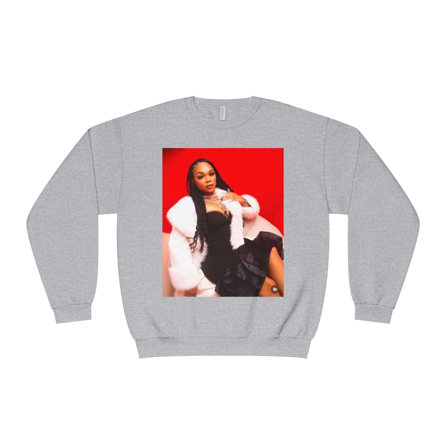 Fashionable Crewneck Sweatshirt with Chic Design, Cozy Sweater, Streetwear, Unique Gift, Casual Wear, Trendy Apparel