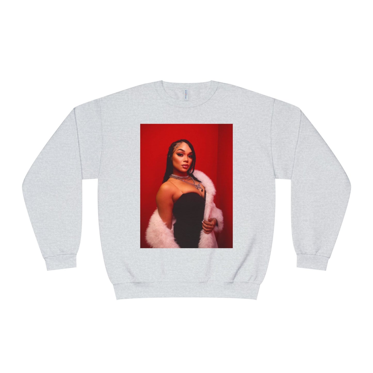 Fashionable Crewneck Sweatshirt with Chic Design, Cozy Sweater, Streetwear, Unique Gift, Casual Wear, Trendy Apparel