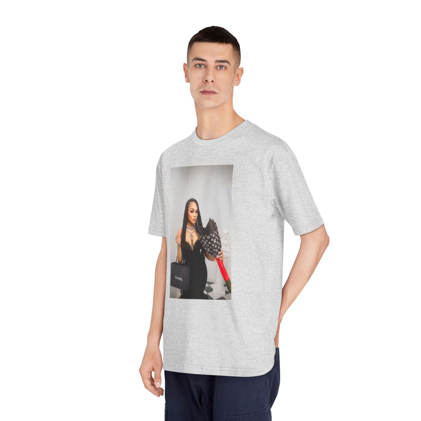 Chic Fashion Statement T-Shirt, Casual Wear, Gift for Her, Unique Graphic Tee, Birthday Gift, Trendy Apparel